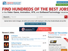 Tablet Screenshot of highendcareers.com